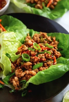 Chicken Lettuce Wraps (PF Chang's Copycat)