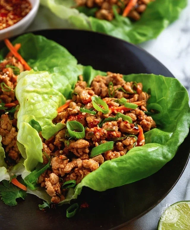 Chicken Lettuce Wraps (PF Chang's Copycat)