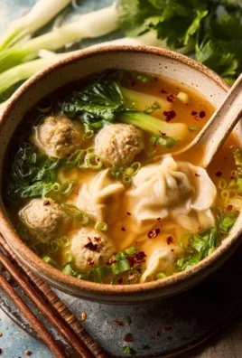 Naked Wonton Soup