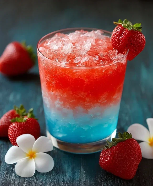 Patron Strawberry Blue Hawaiian