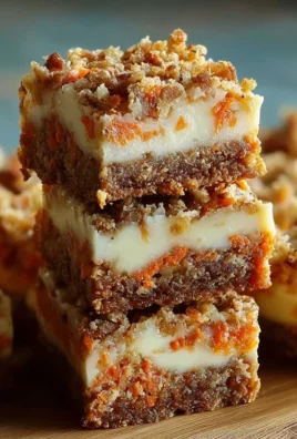 Irresistibly Indulgent Carrot Cake Cream Cheese Bars