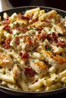Chicken Beef Beef Bacon Ranch Pasta