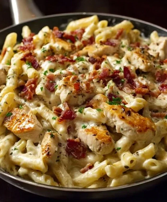 Chicken Beef Beef Bacon Ranch Pasta