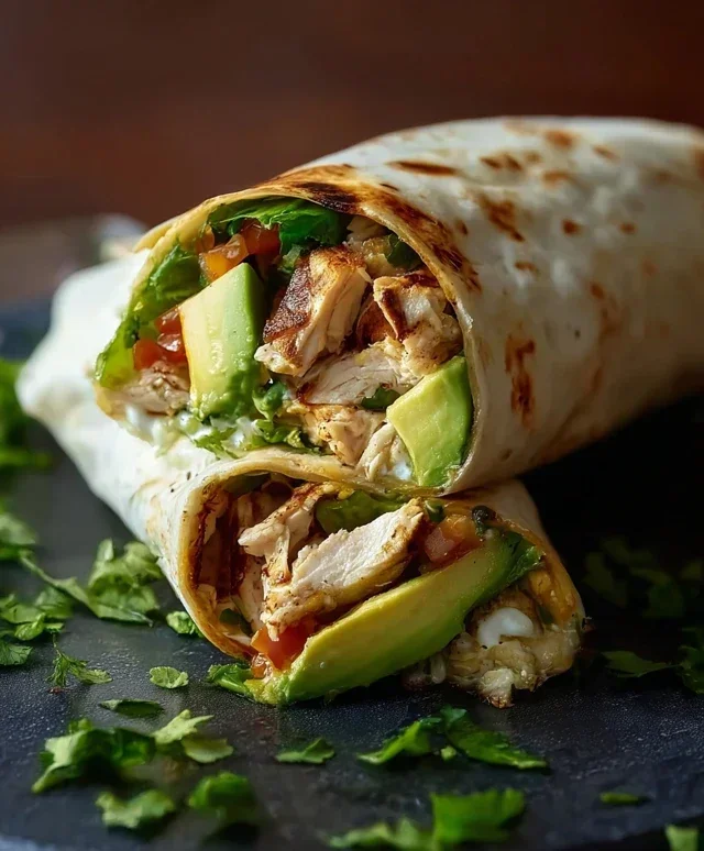 Chicken Avocado Wrap
