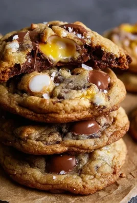 Brown Butter Cadbury Creme Egg Chocolate Chip Cookies