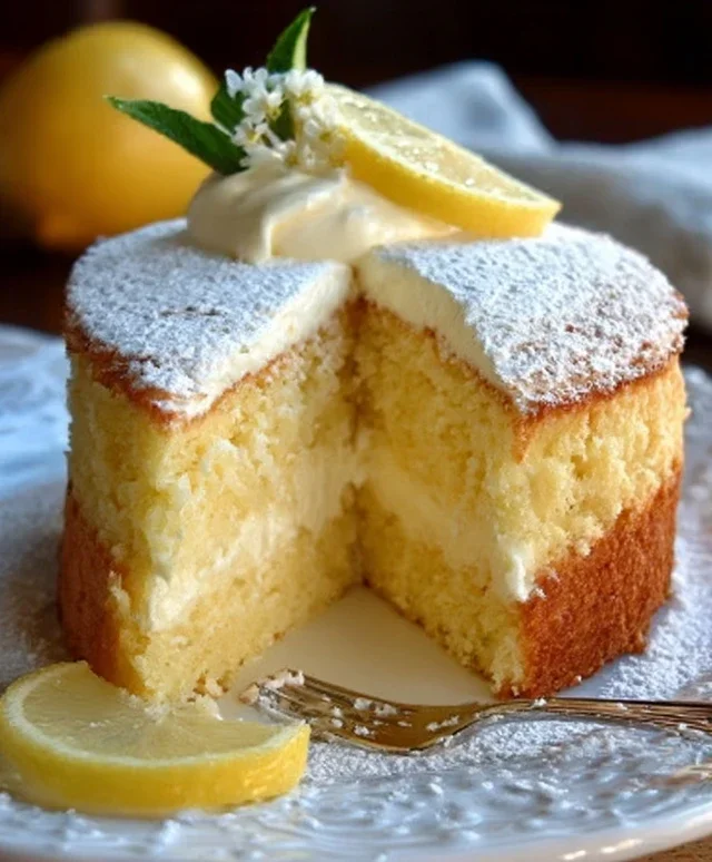 Top 1 Italian Lemon Cream Cake Irresistible