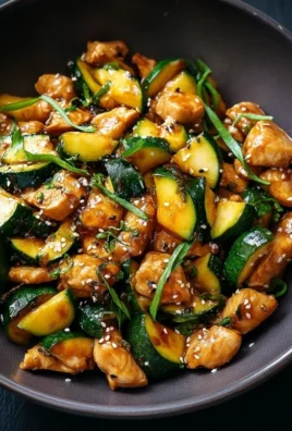 Chicken Zucchini Stir Fry
