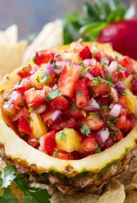 Strawberry Pineapple Salsa Recipe: A Fresh and Flavorful Treat