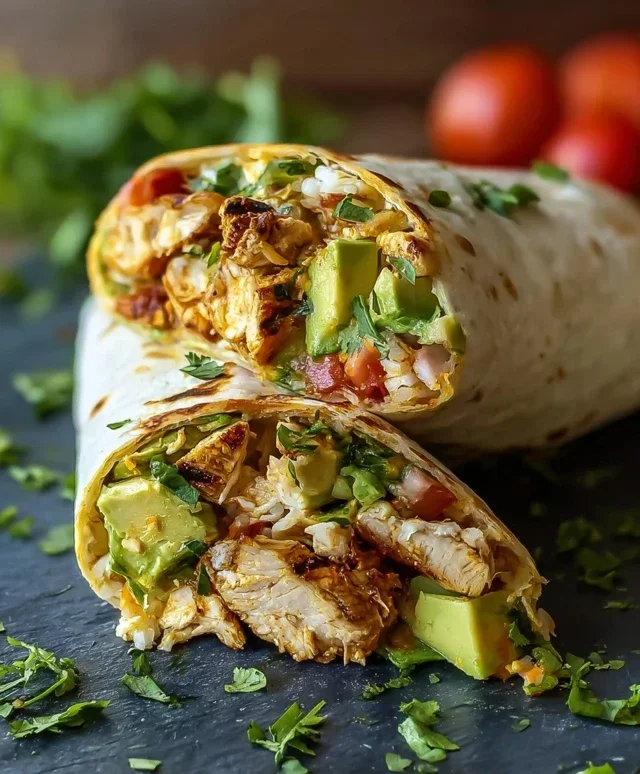 Chicken Avocado Wrap