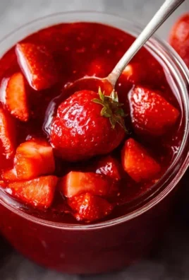 Fresh Strawberry Sauce (Strawberry Topping)