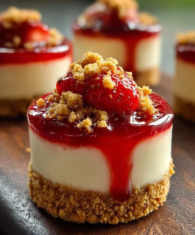 Strawberry Cheesecake Cups