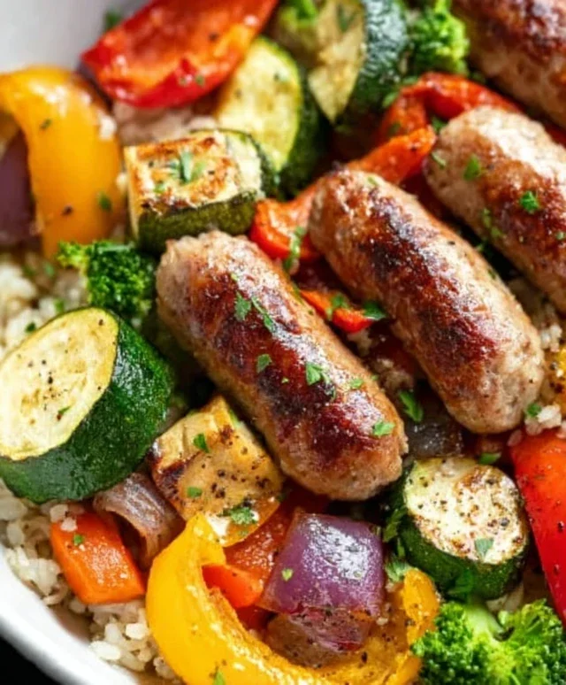 Sausage and Veggies Skillet