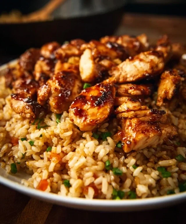 One-Pan Bold Honey BBQ Chicken Rice