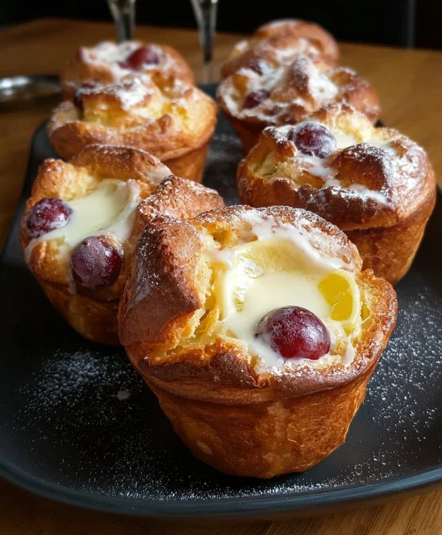 Sparkling Grape Juicecas Portuguese Popovers