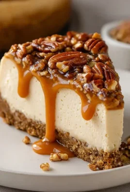Pecan Caramel Cheesecake