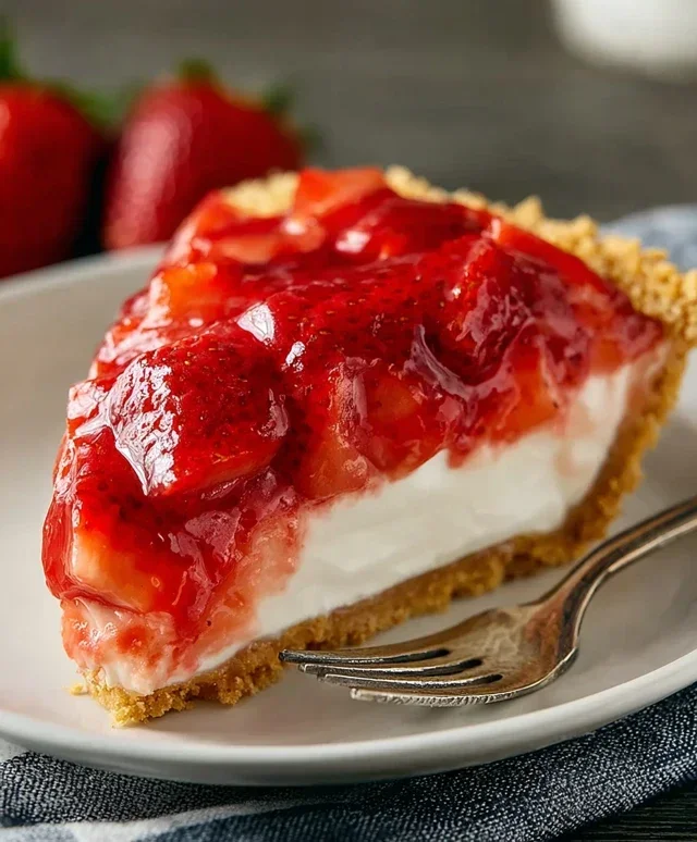 Strawberry Cream Cheese Pie