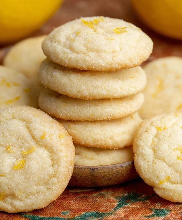 Soft & Chewy Lemon Cookies