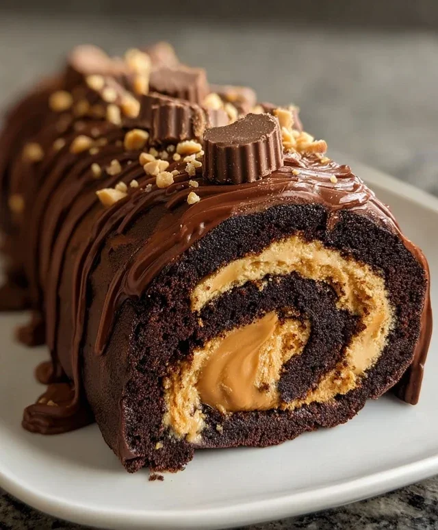 Chocolate Peanut Butter Cake