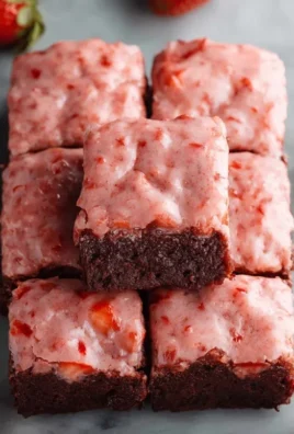 Strawberry Brownies