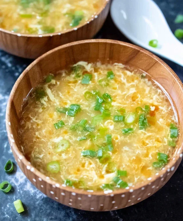 Homemade Egg Drop Soup (Keto & Gluten Free)