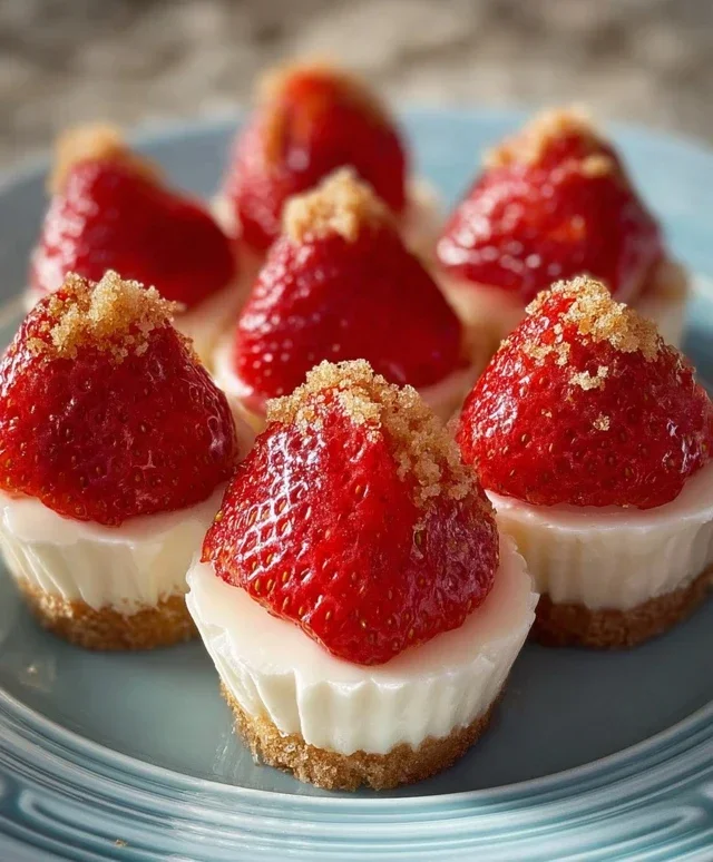 Cheesecake Deviled Strawberries