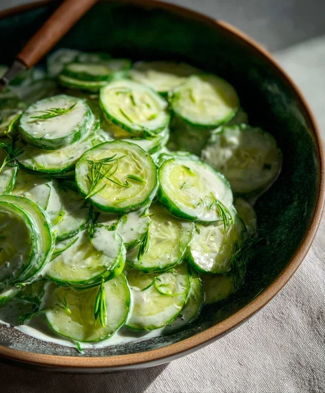 Polish Cucumber Salad