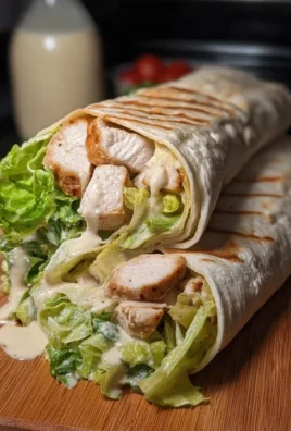 Chicken Caesar Wraps