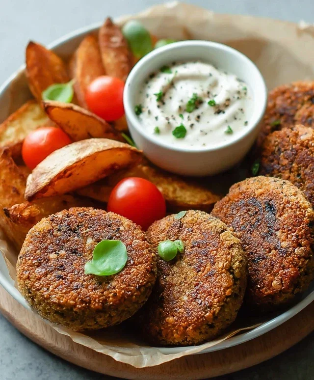Easy 6-Ingredient Lentil Burgers