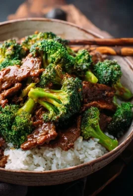 Chinese Beef and Broccoli (牛肉炒西兰花)