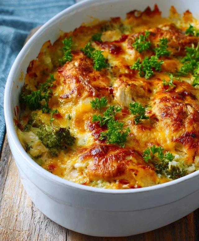Easy Low Carb Chicken Casserole