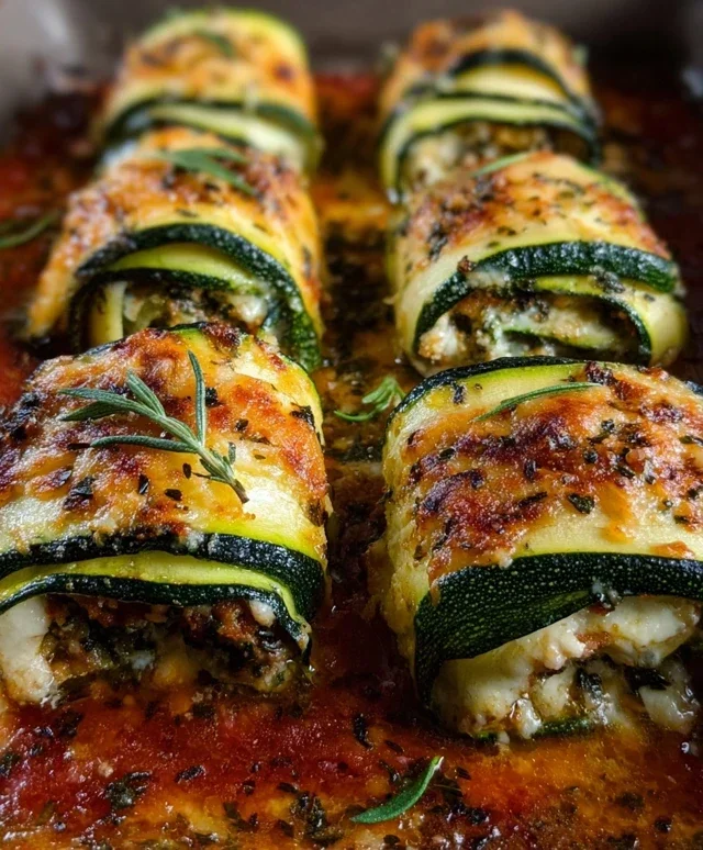 Vegan Zucchini Rollatini