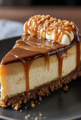 Cookie Butter Caramel Cheesecake