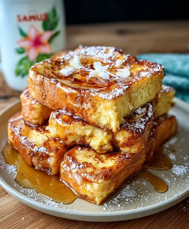 Hawaiian Roll French Toast