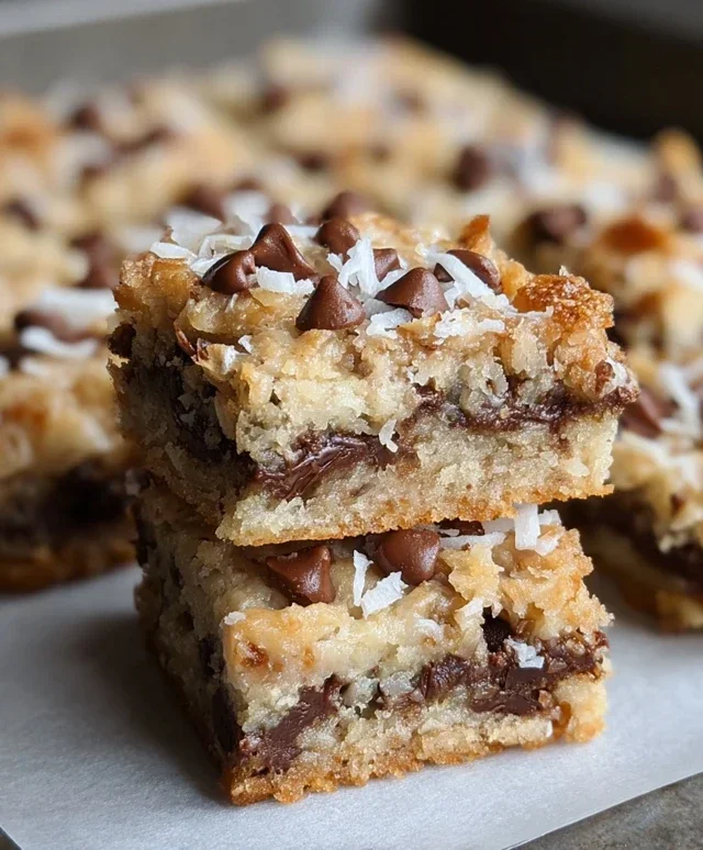 Almond Joy Cookie Bars