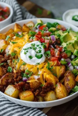 Loaded Potato Taco Bowl