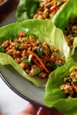 Crunchy PF Chang's Lettuce Wraps