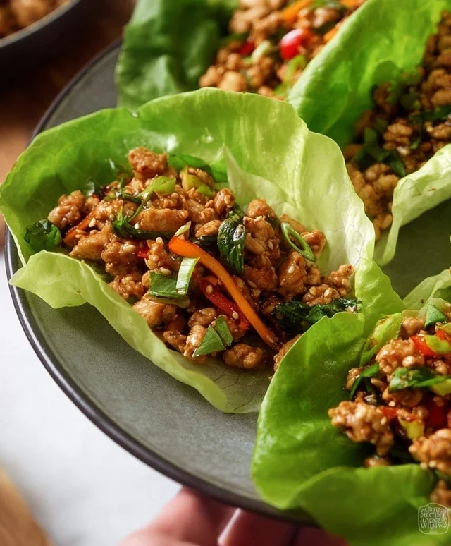 Crunchy PF Chang's Lettuce Wraps
