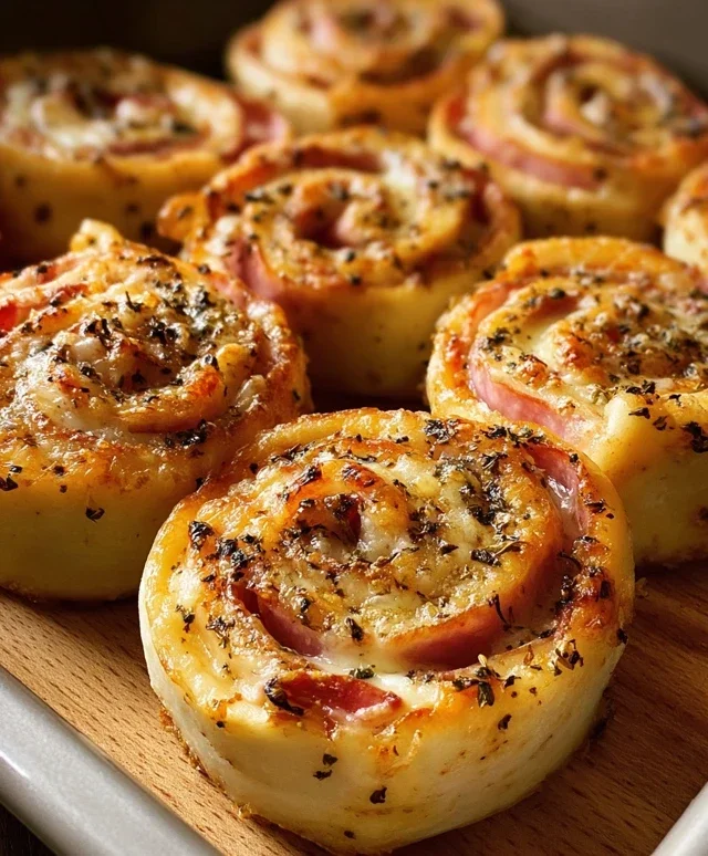 Beef Beef Ham and Cheese Pinwheels