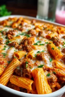 Baked Rigatoni with Sausage