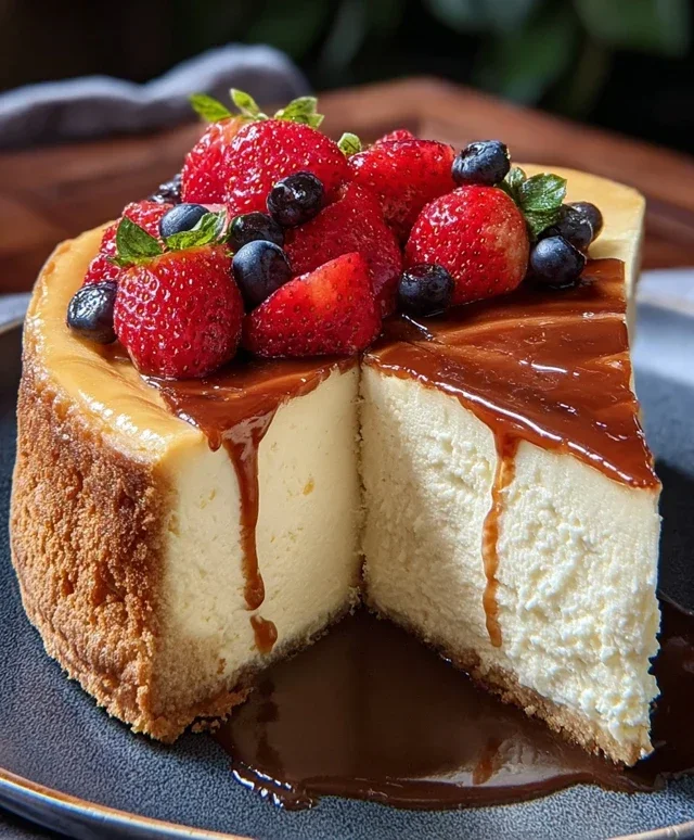 Cheesecake with Pound Cake Center
