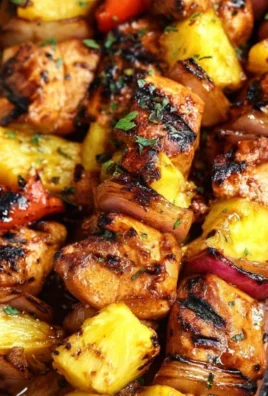 Pineapple Chicken Kebabs Recipe