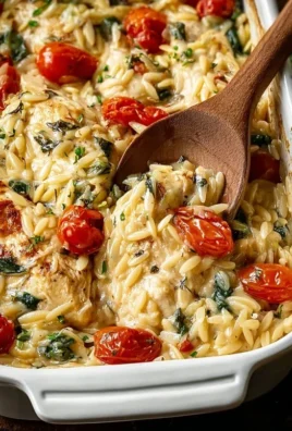 Orzo Tuscan Chicken Bake