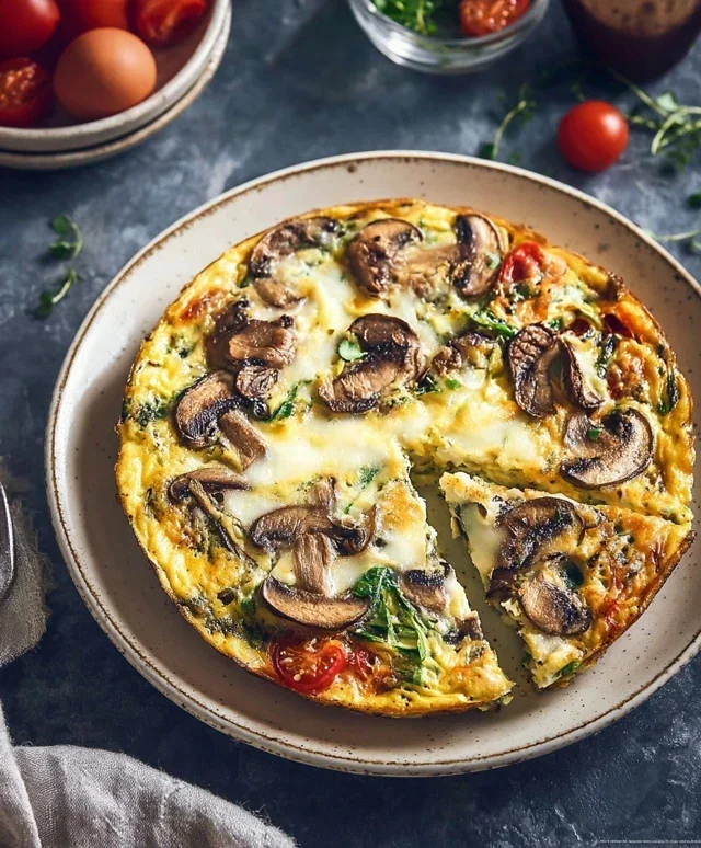 Mushroom Frittata
