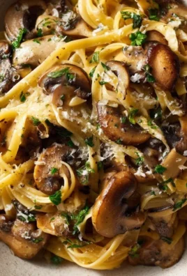 Garlic Mushroom Pasta