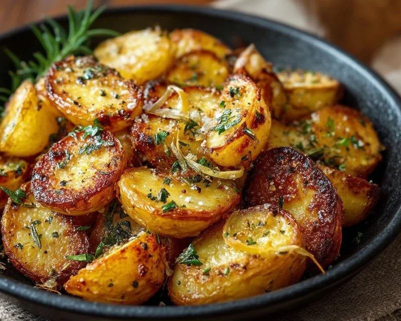 Garlic Herb Roasted Potatoes Carrots and Zucchini