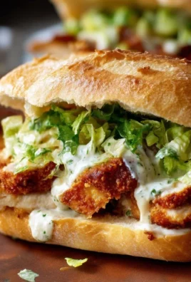 Crispy Chicken Caesar Sandwich