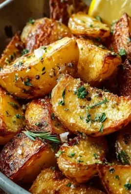 Authentic Greek Potatoes: Crispy Lemon Perfection!