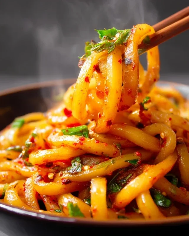 Spicy Potato Noodles