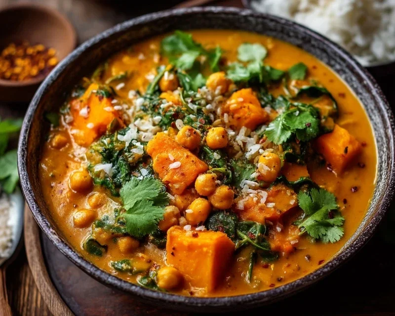 Sweet Potato and Chickpea Curry