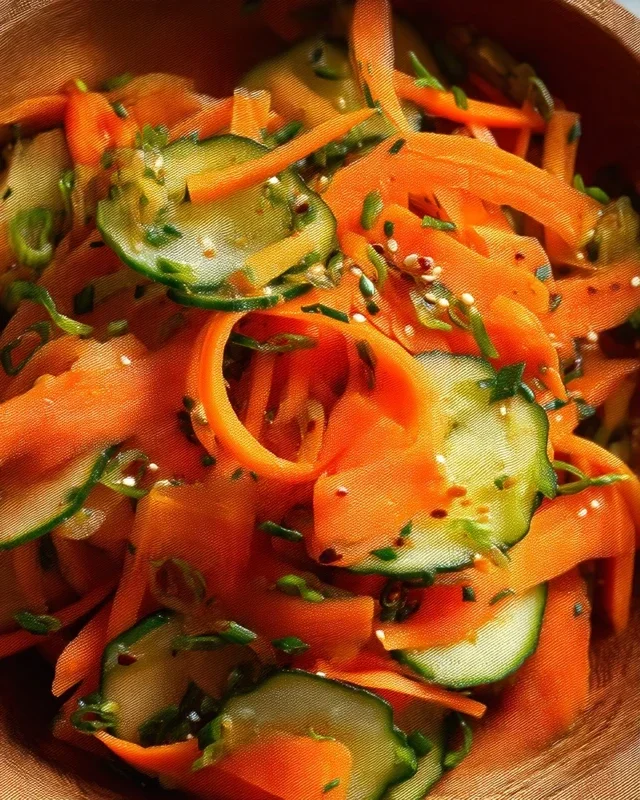 Cucumber Carrot Salad